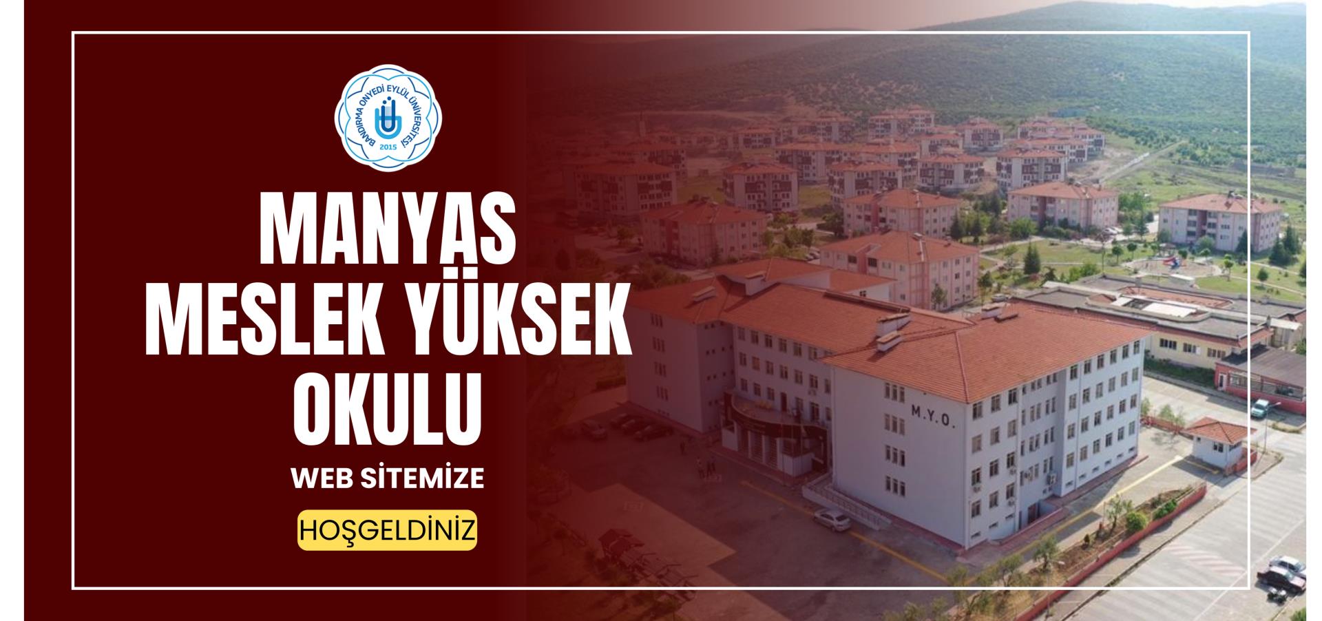 BANDIRMA ONYED EYL L N VERS TES Manyas Meslek Y ksekokulu