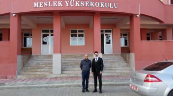 Manyas Kaymakamından Yüksekokulumuza Ziyaret