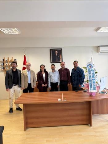 Eğitimciler Birliği Sendikası (Eğitim Bir-Sen)  yetkililerinin ziyareti